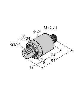 图尔克传感器产品  PT1VR-1004-I2-H1141