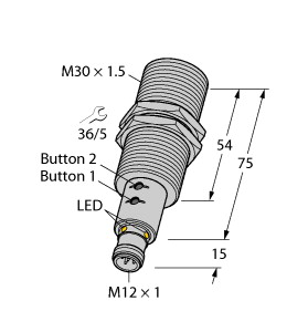 图尔克传感器产品  RU100U-M18M-UP8X2-H1151