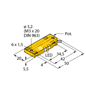 图尔克传感器产品  BC10-QF5.5-AP6X2