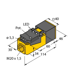 图尔克传感器产品  BC20-CP40-VP4X2